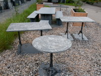 Diverse Gartentische