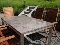 Tischplatte zu Gartentisch